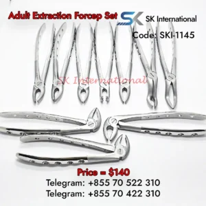 Adult Extraction Forceps 10pcs Set