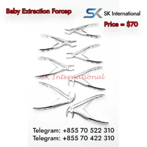 Baby Extraction Forcep Set 7pcs