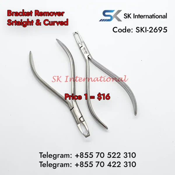 Bracket Remover Plier Straight & Curved
